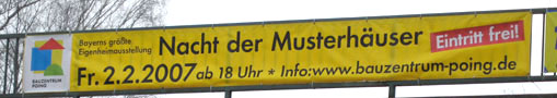 Brückenspannband Die lange nacht der Musseen